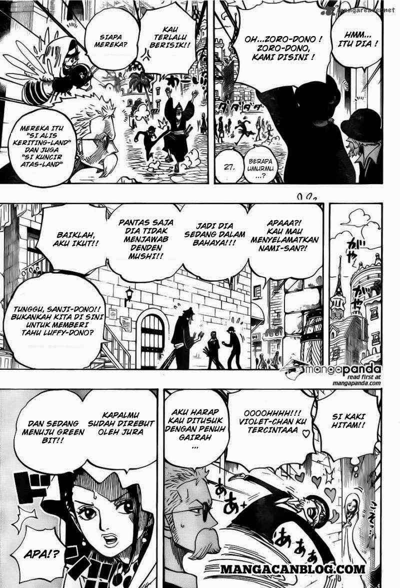 One Piece — Chapter 722, halaman 13