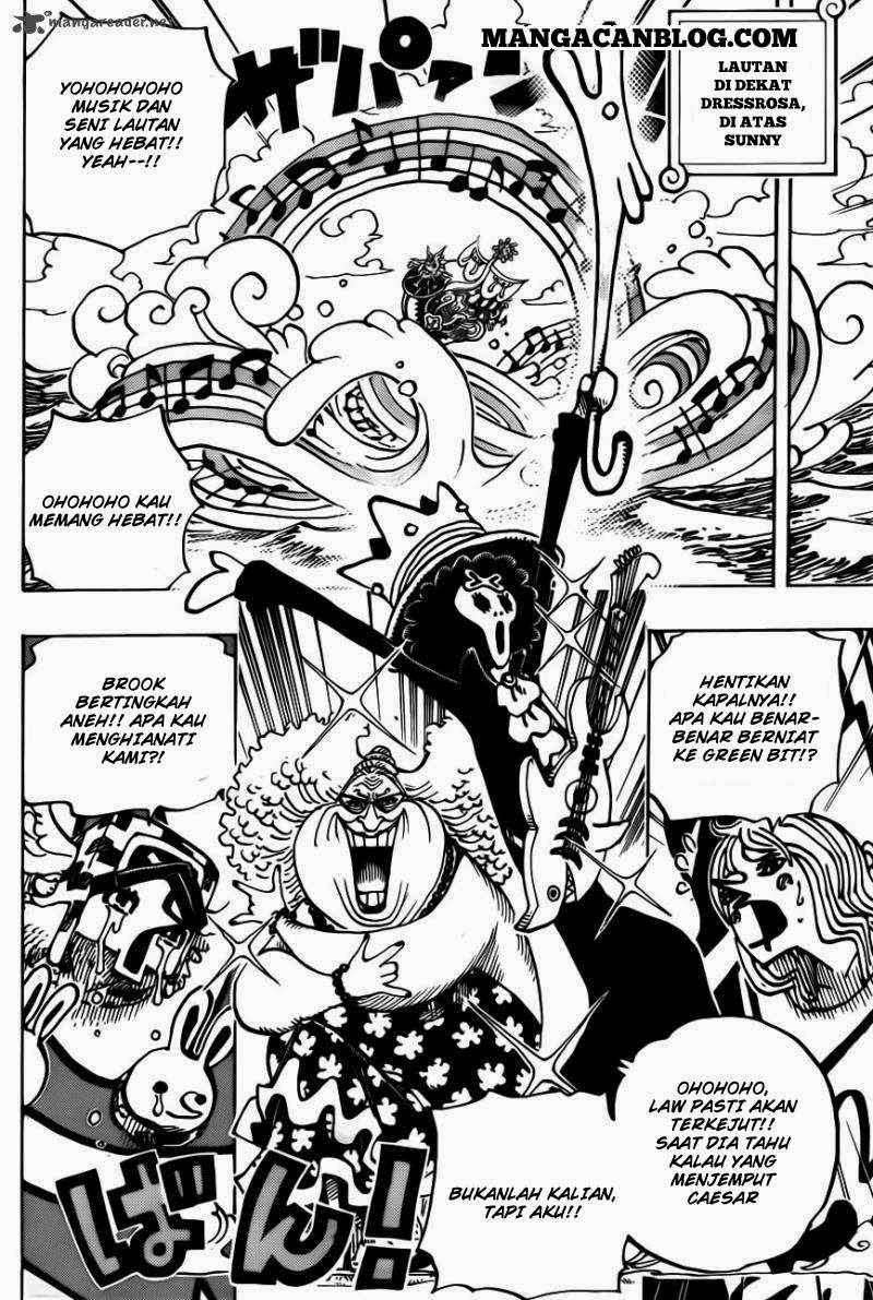 One Piece — Chapter 722, halaman 14