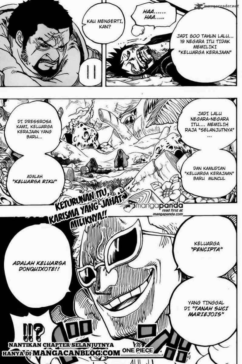One Piece — Chapter 722, halaman 19