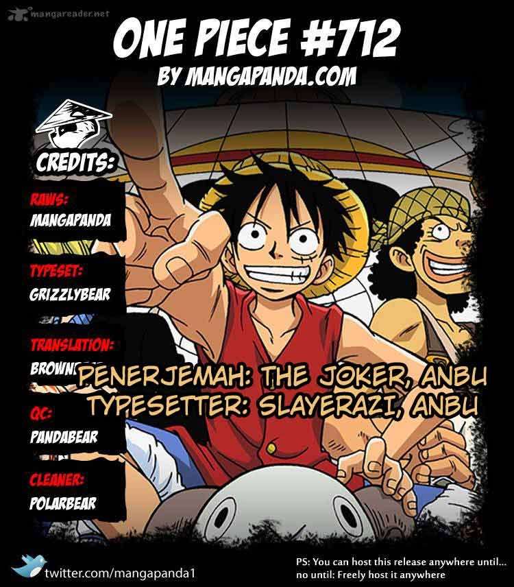One Piece — Chapter 712, halaman 1