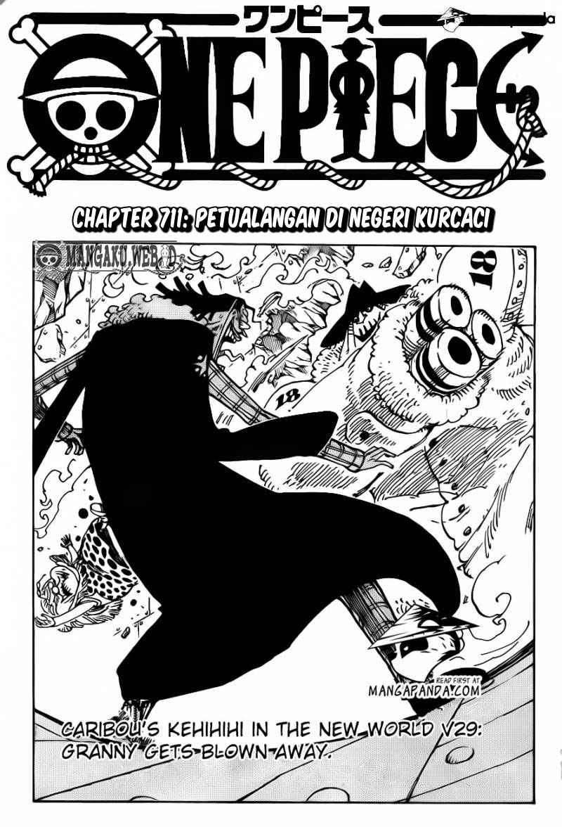 One Piece — Chapter 711, halaman 3