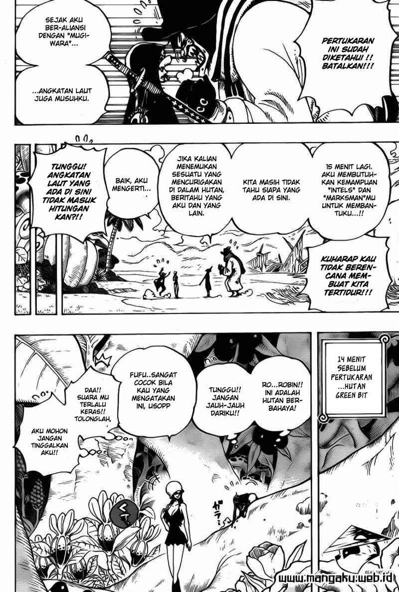 One Piece — Chapter 710, halaman 16