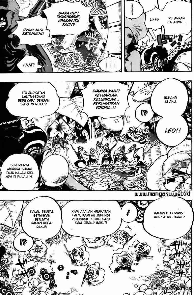 One Piece — Chapter 710, halaman 17
