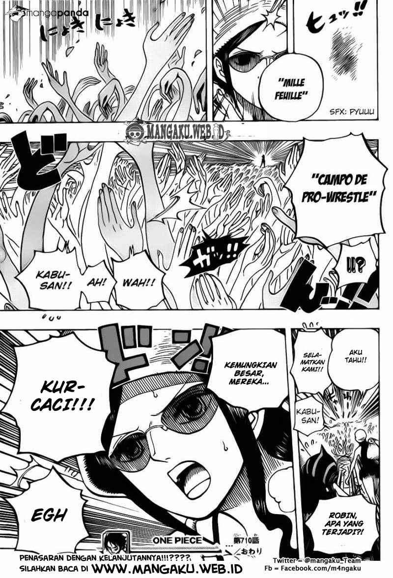 One Piece — Chapter 710, halaman 19