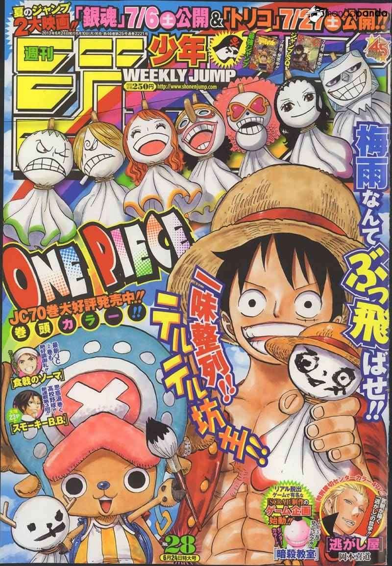 One Piece — Chapter 710, halaman 2