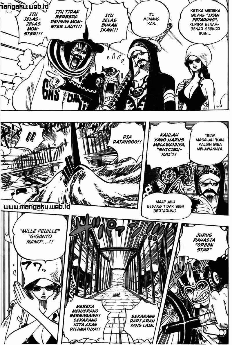 One Piece — Chapter 710, halaman 6