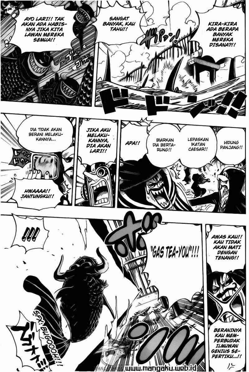 One Piece — Chapter 710, halaman 8