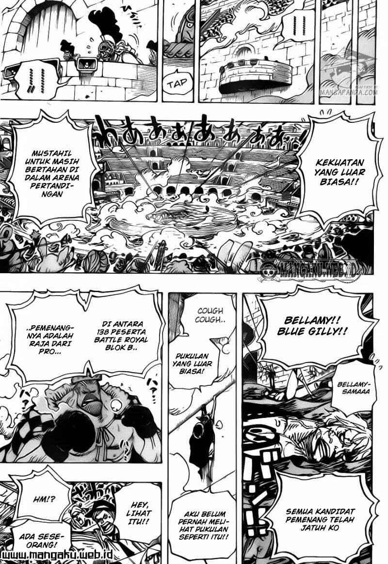 One Piece — Chapter 709, halaman 17