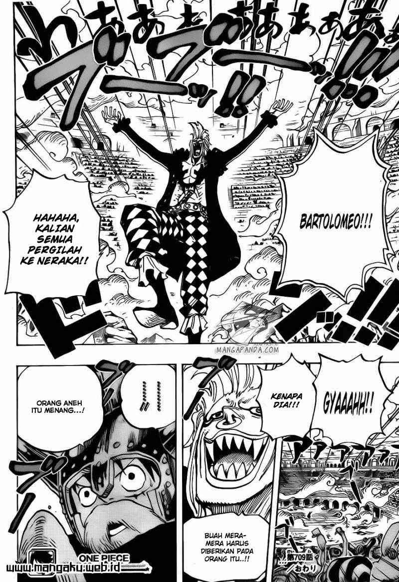 One Piece — Chapter 709, halaman 20