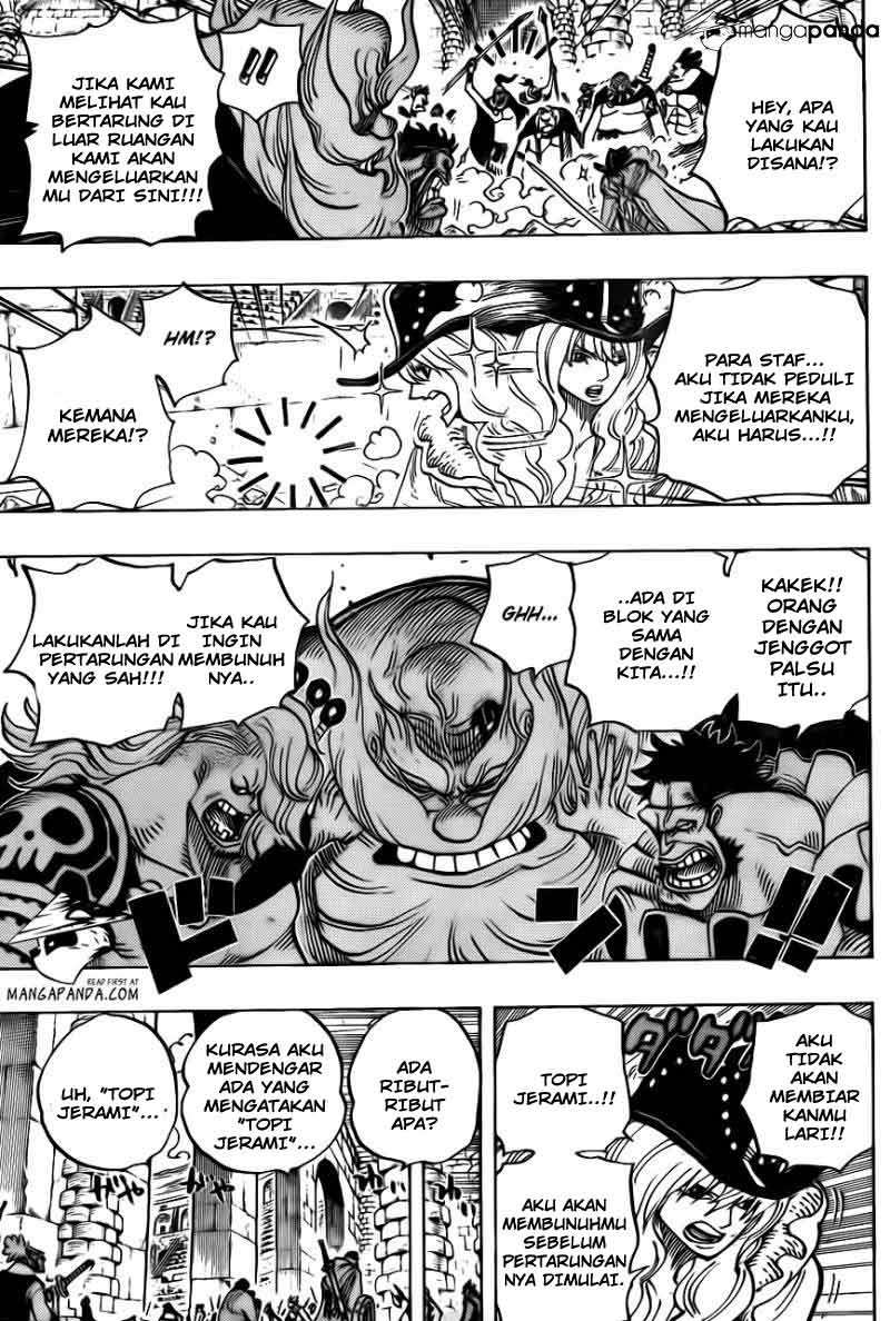 One Piece — Chapter 708, halaman 11
