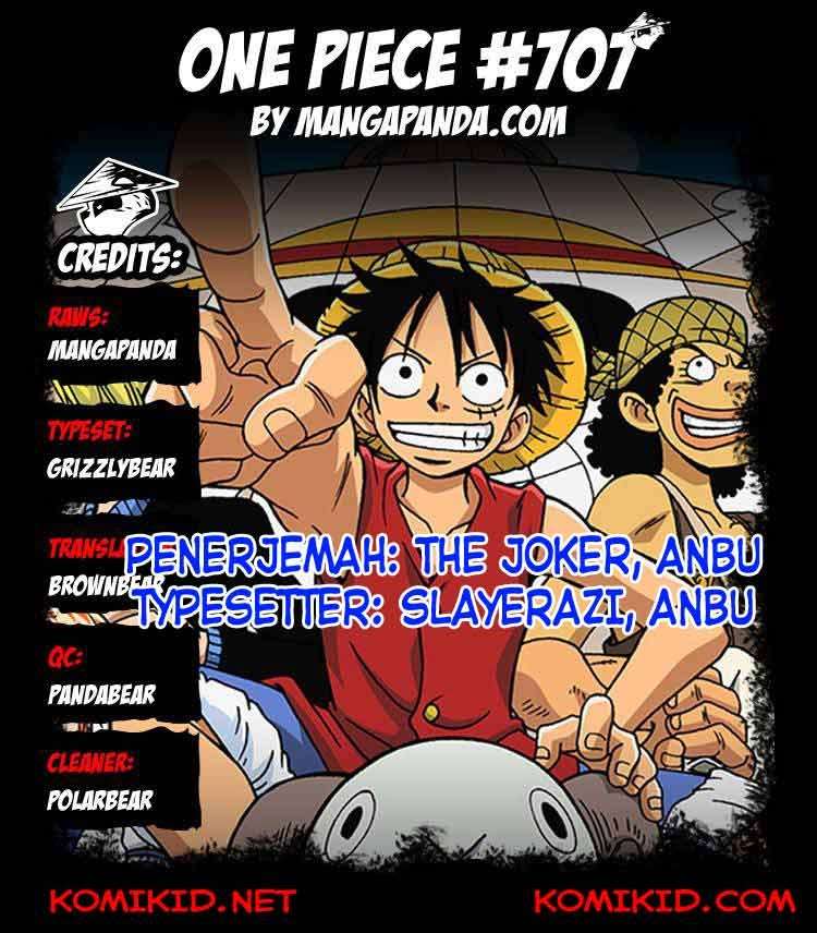 One Piece — Chapter 707, halaman 1