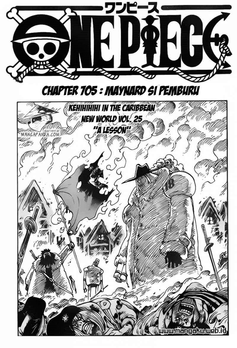 One Piece — Chapter 705, halaman 3