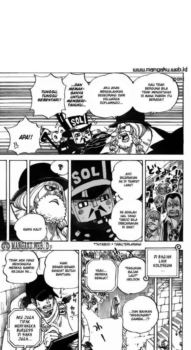 One Piece — Chapter 705, halaman 5
