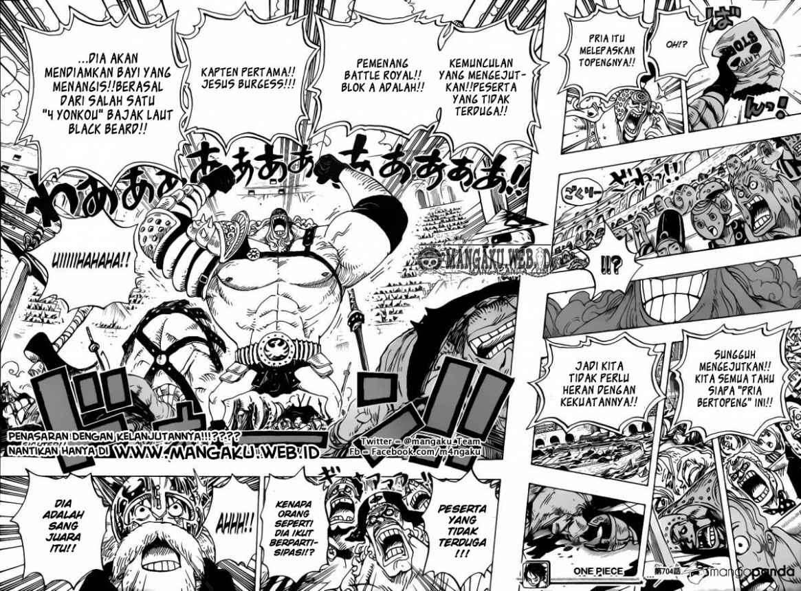 One Piece — Chapter 704, halaman 20