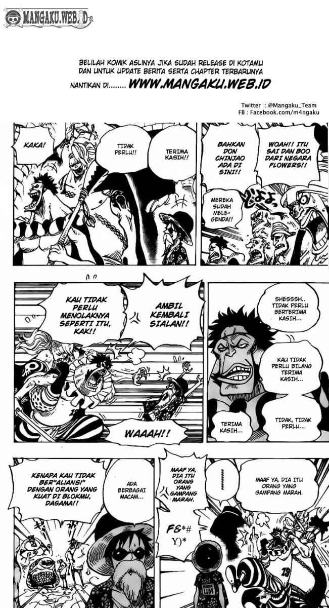 One Piece — Chapter 704, halaman 6