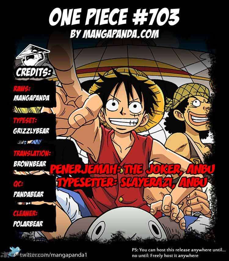 One Piece — Chapter 703, halaman 1