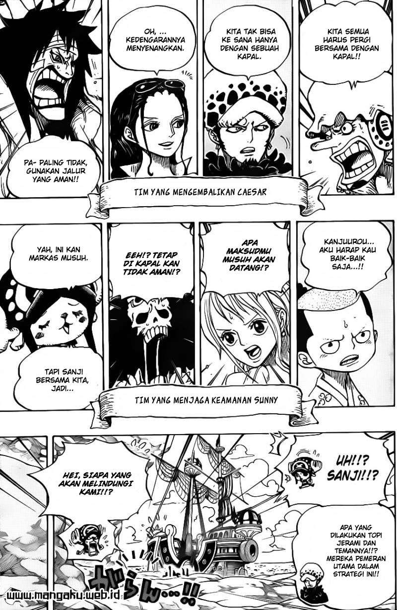 One Piece — Chapter 701, halaman 8