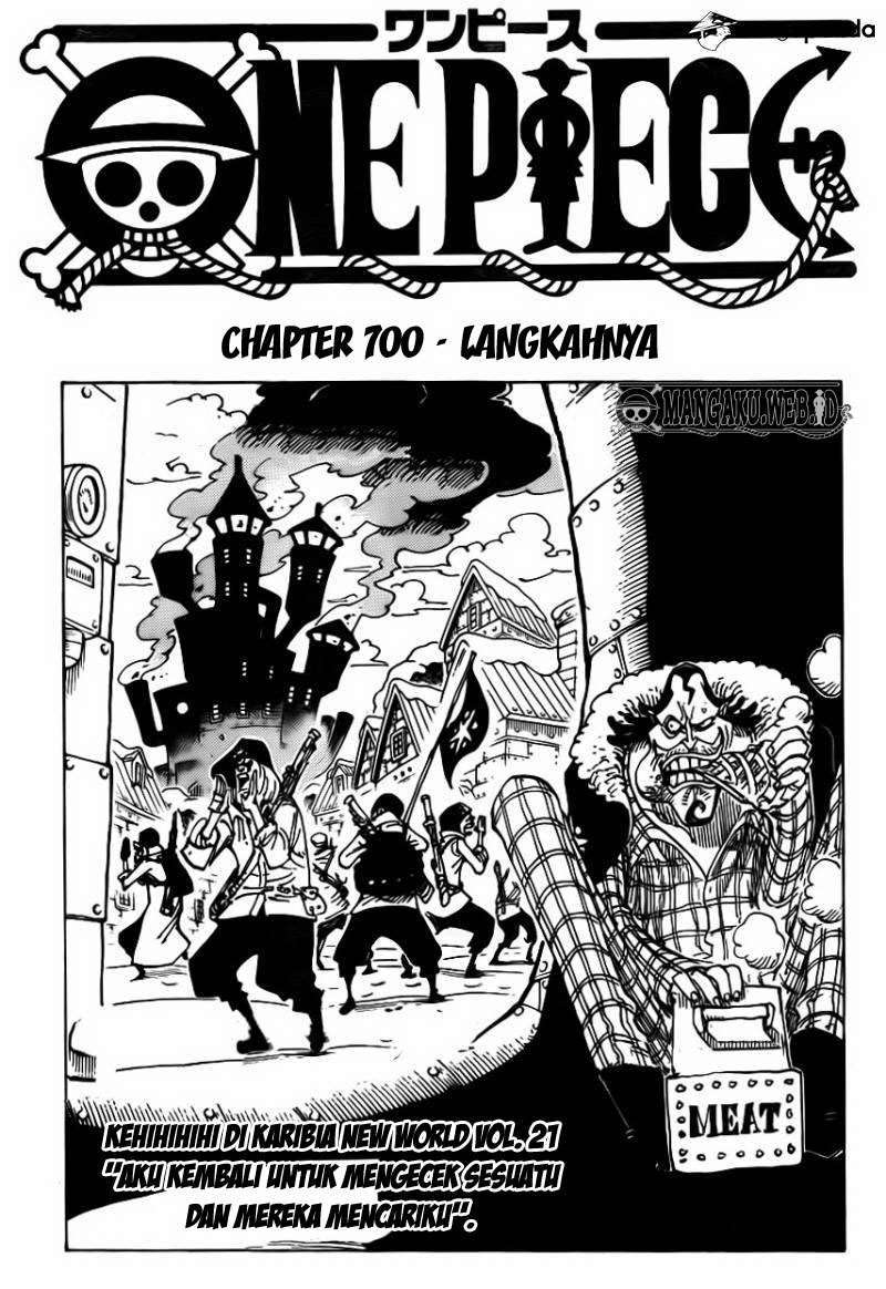 One Piece — Chapter 700, halaman 4