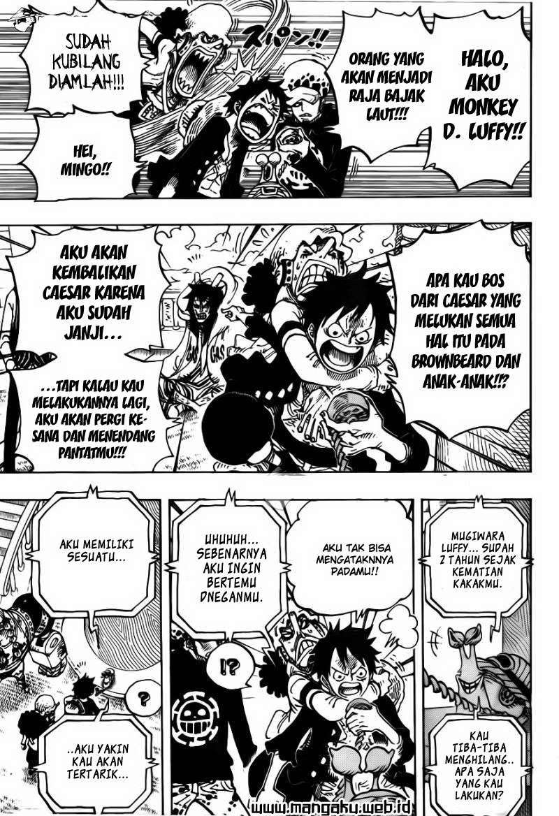 One Piece — Chapter 700, halaman 8