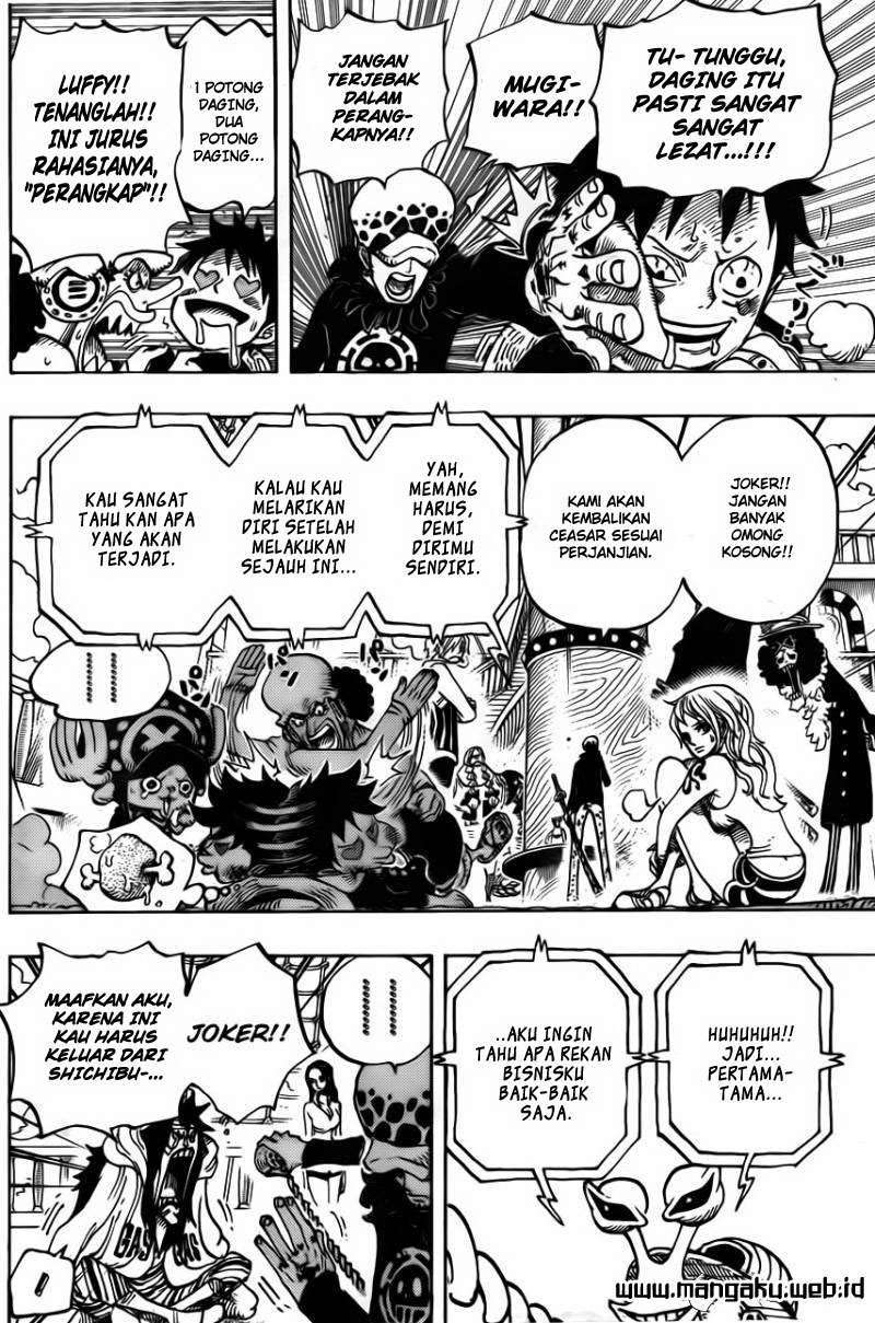 One Piece — Chapter 700, halaman 9