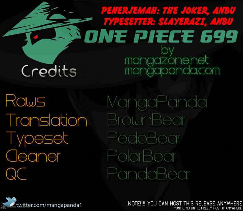 One Piece — Chapter 699, halaman 1