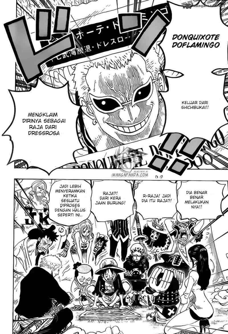 One Piece — Chapter 699, halaman 17