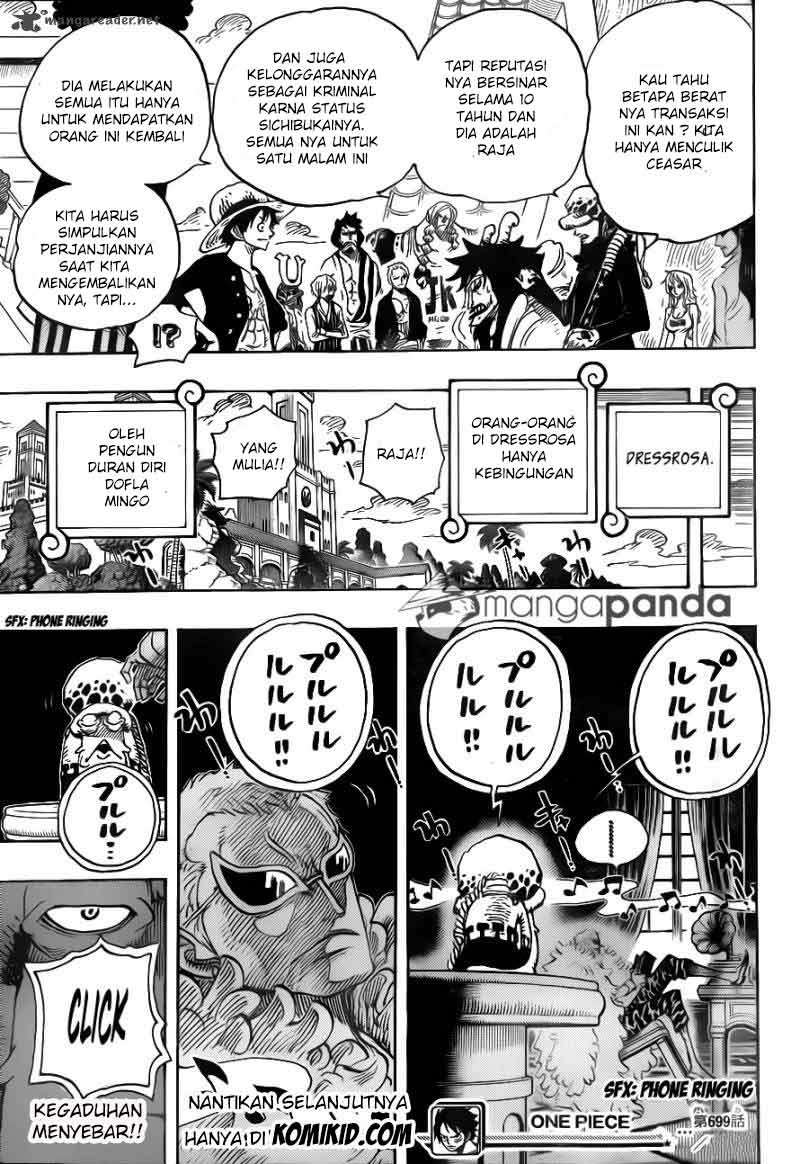 One Piece — Chapter 699, halaman 20