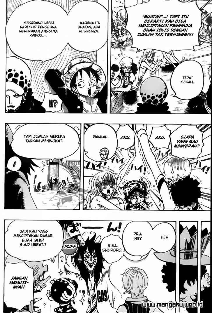 One Piece — Chapter 698, halaman 17