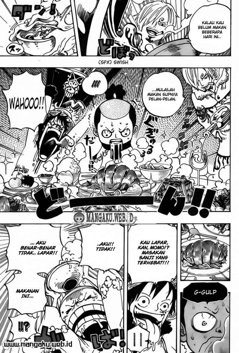 One Piece — Chapter 696, halaman 14