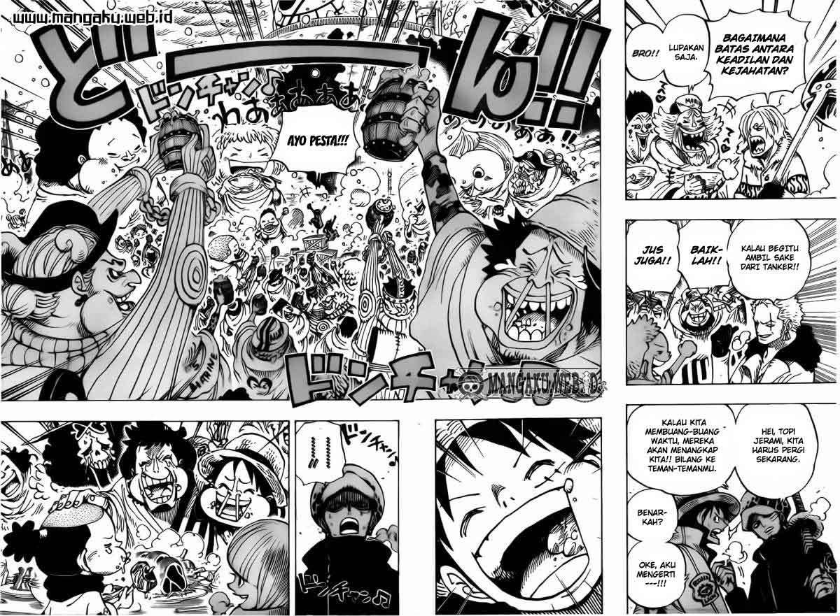 One Piece — Chapter 696, halaman 17