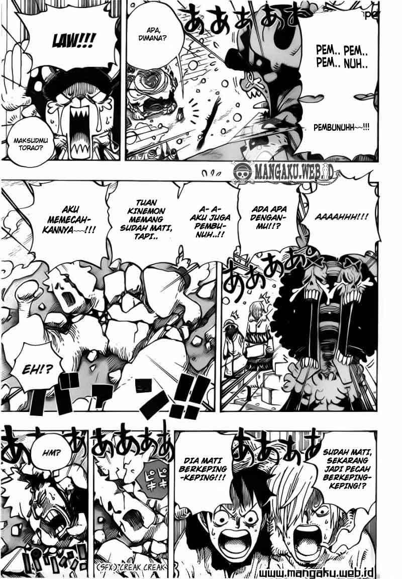 One Piece — Chapter 696, halaman 6