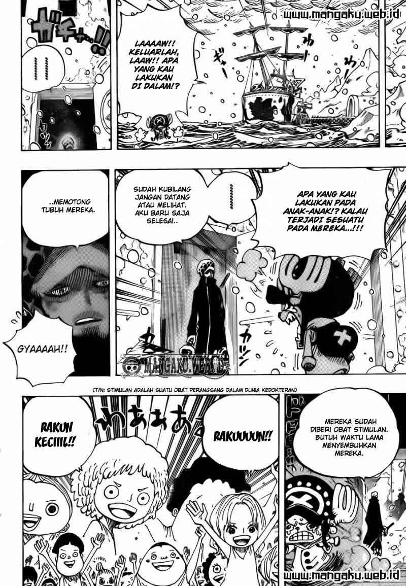One Piece — Chapter 696, halaman 9