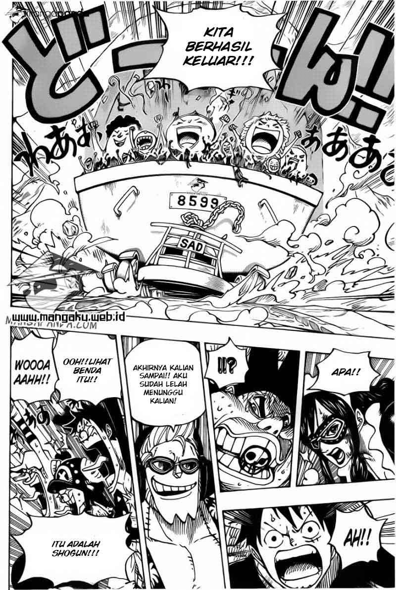 One Piece — Chapter 695, halaman 8