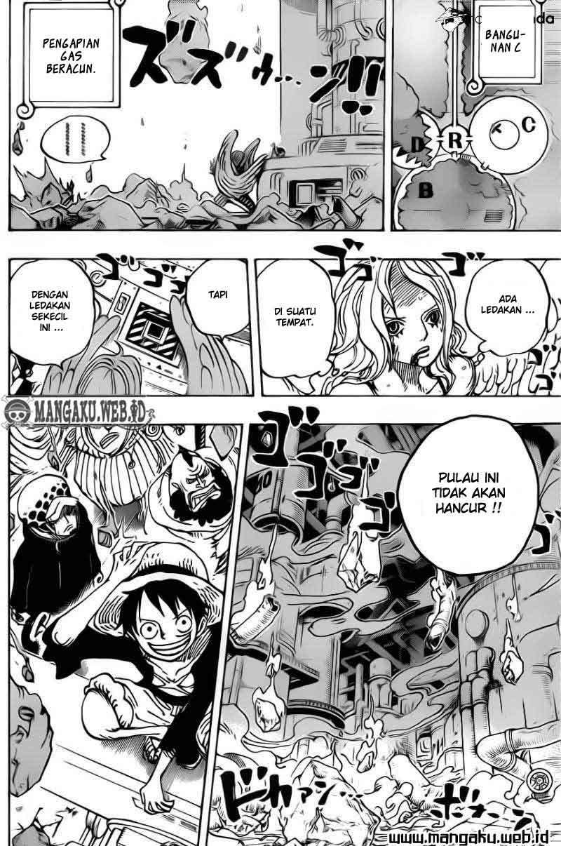 One Piece — Chapter 694, halaman 11