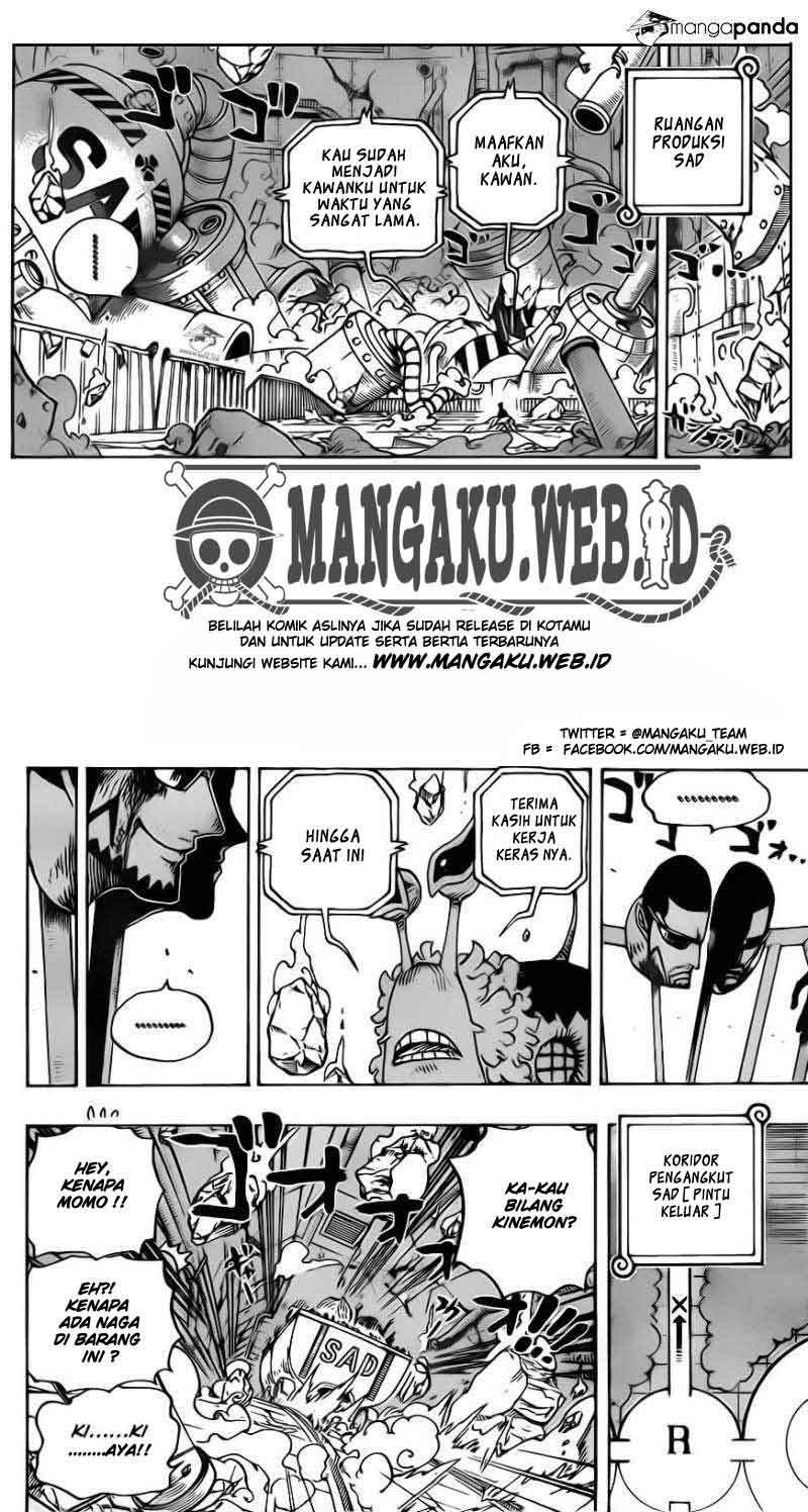 One Piece — Chapter 694, halaman 7