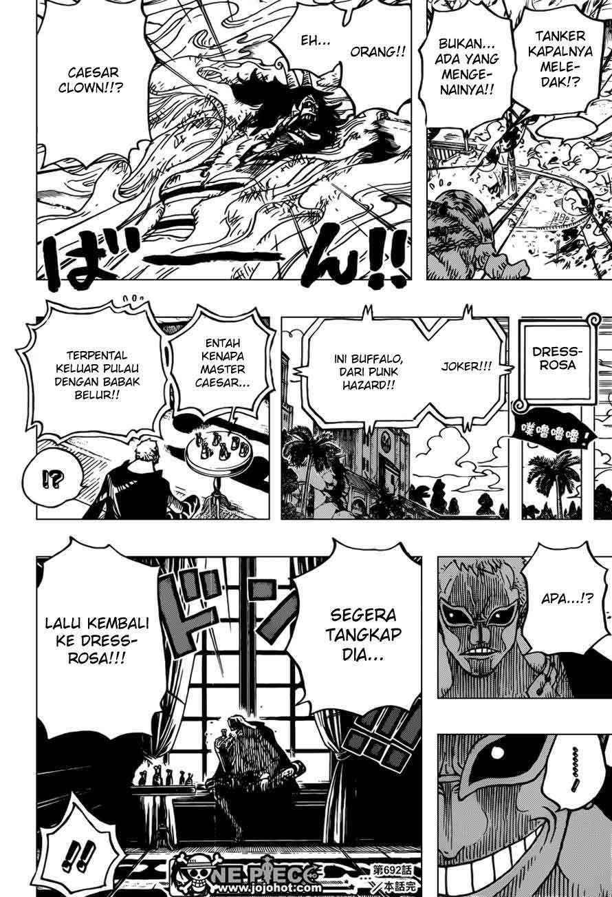 One Piece — Chapter 692, halaman 17