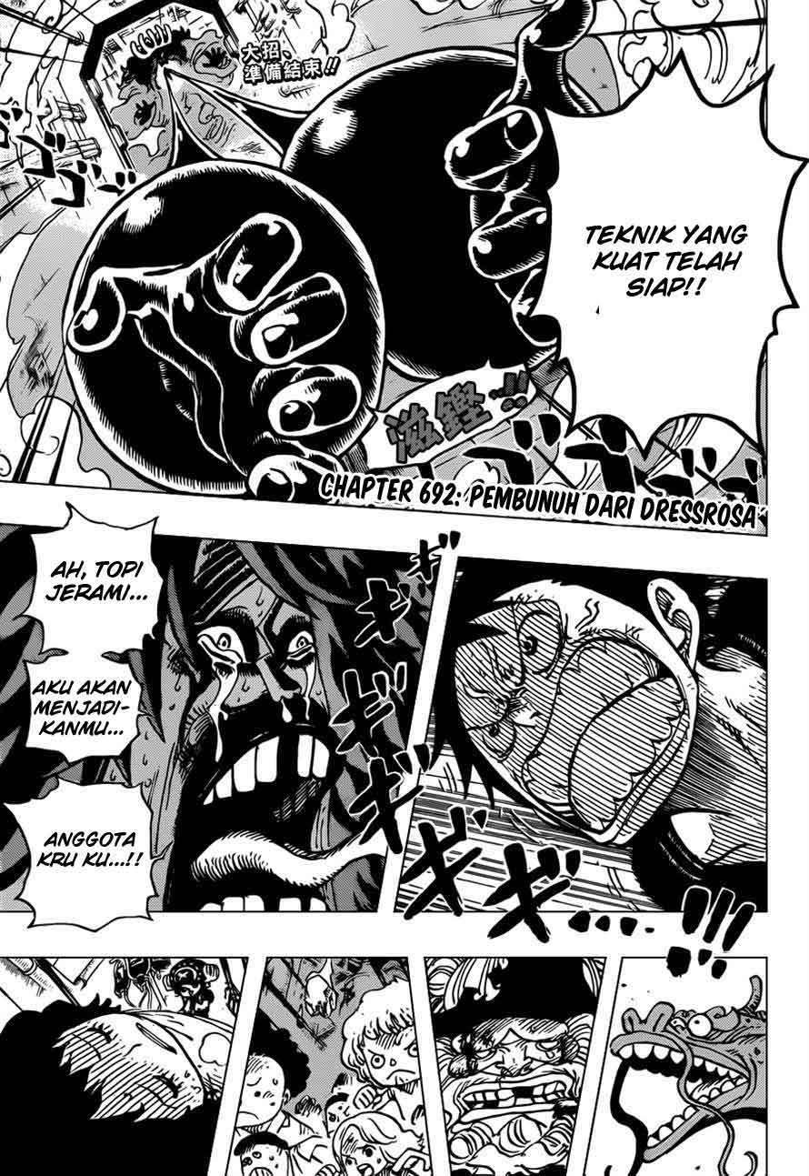 One Piece — Chapter 692, halaman 3