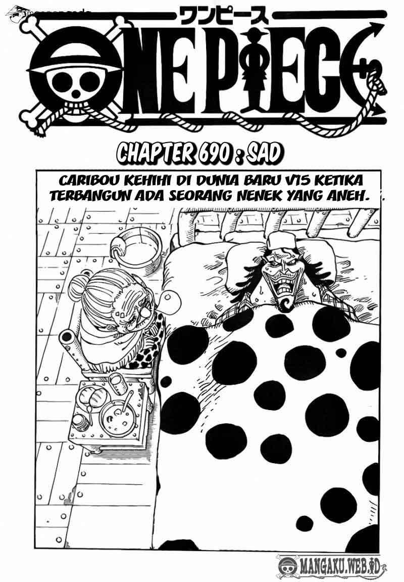 One Piece — Chapter 690, halaman 2