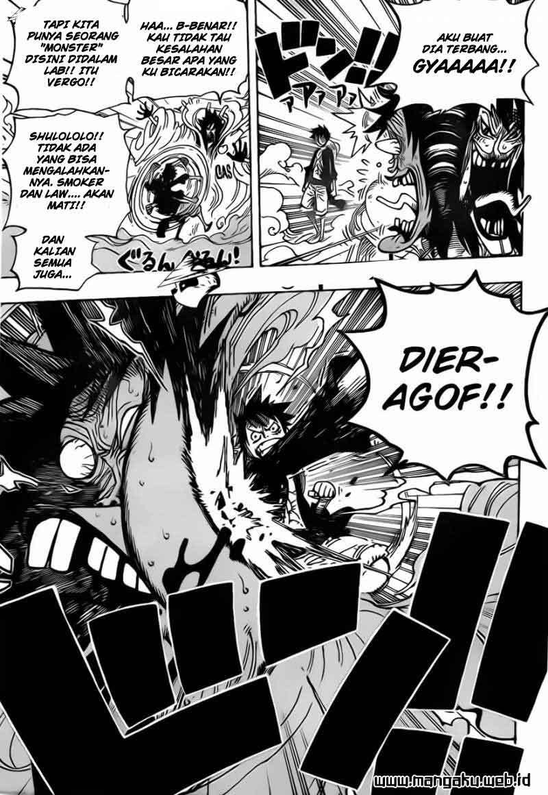 One Piece — Chapter 690, halaman 6