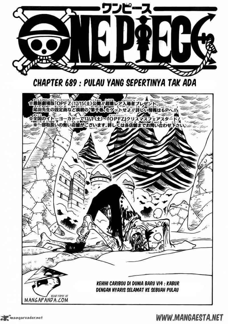 One Piece — Chapter 689, halaman 1