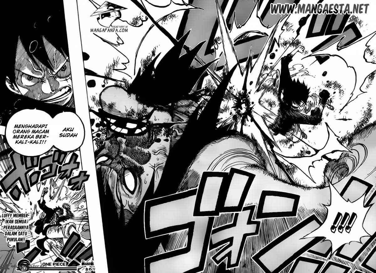 One Piece — Chapter 689, halaman 18