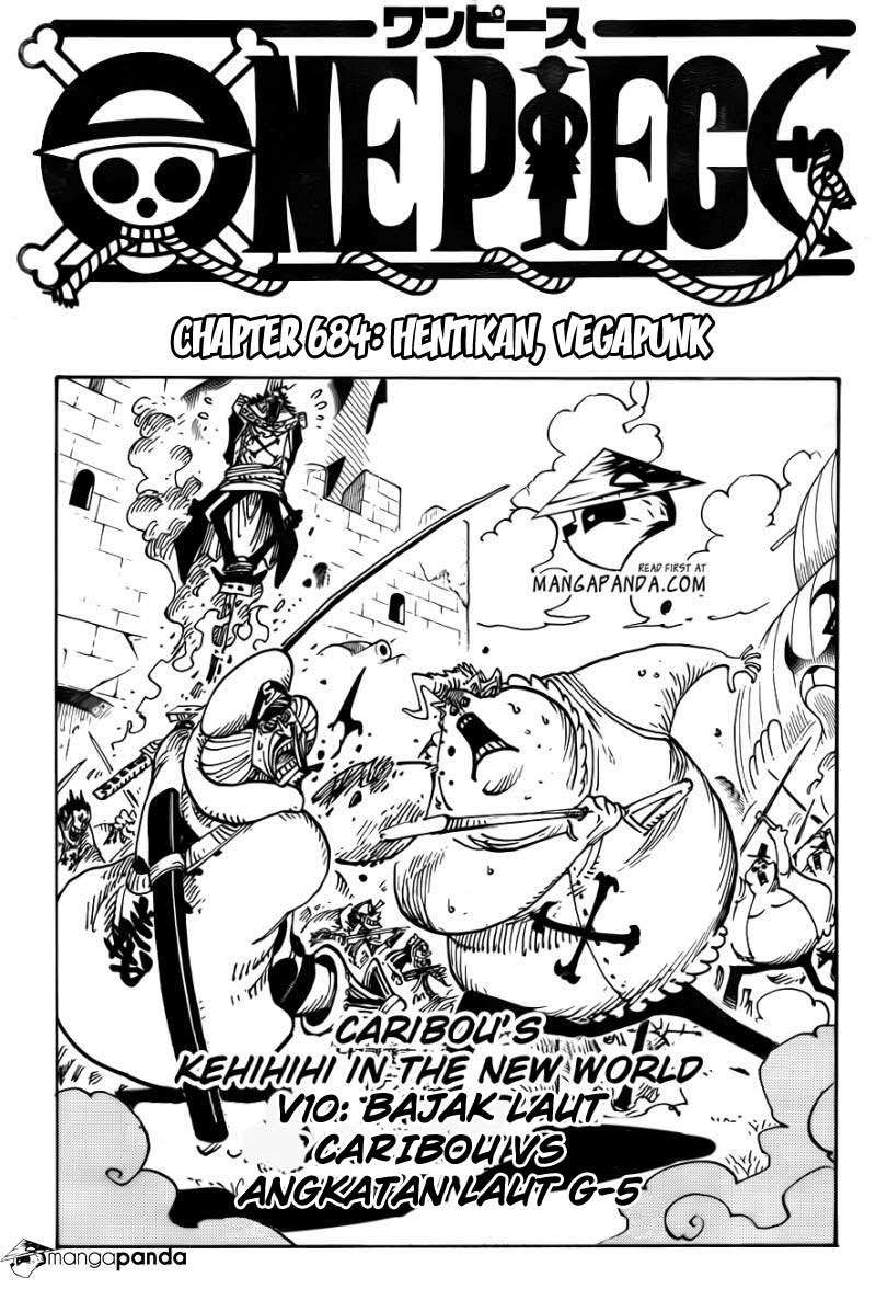 One Piece — Chapter 684, halaman 2