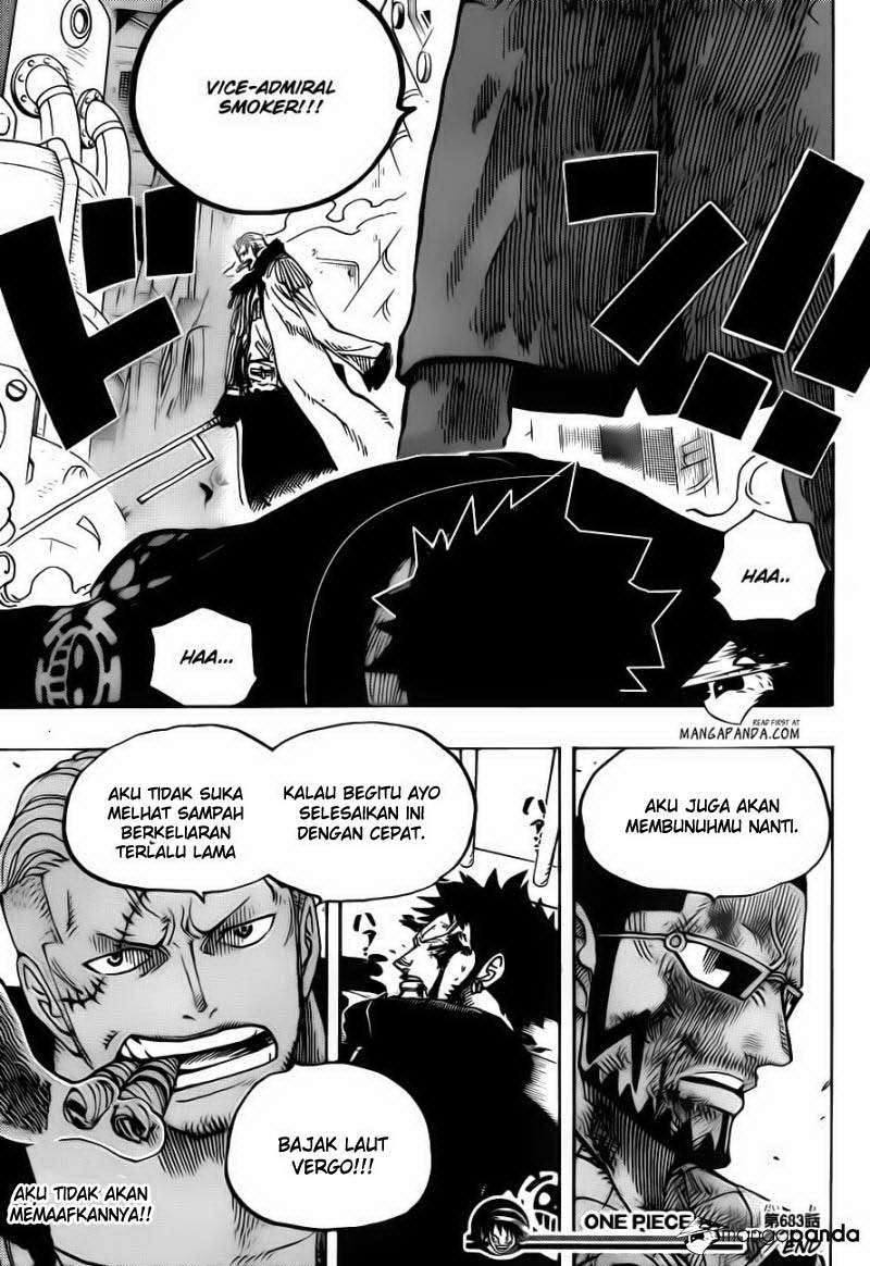 One Piece — Chapter 683, halaman 20