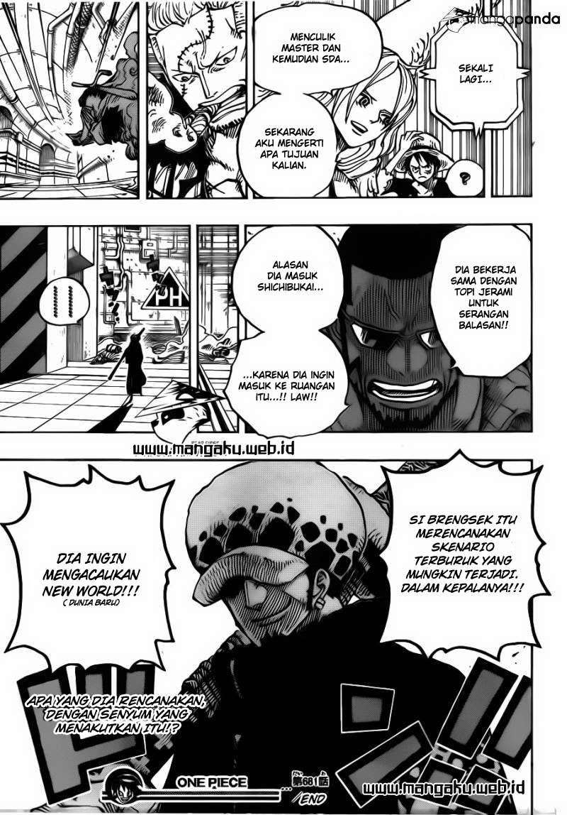 One Piece — Chapter 681, halaman 20