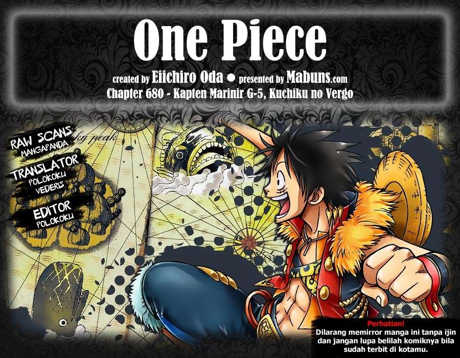 One Piece — Chapter 680, halaman 1