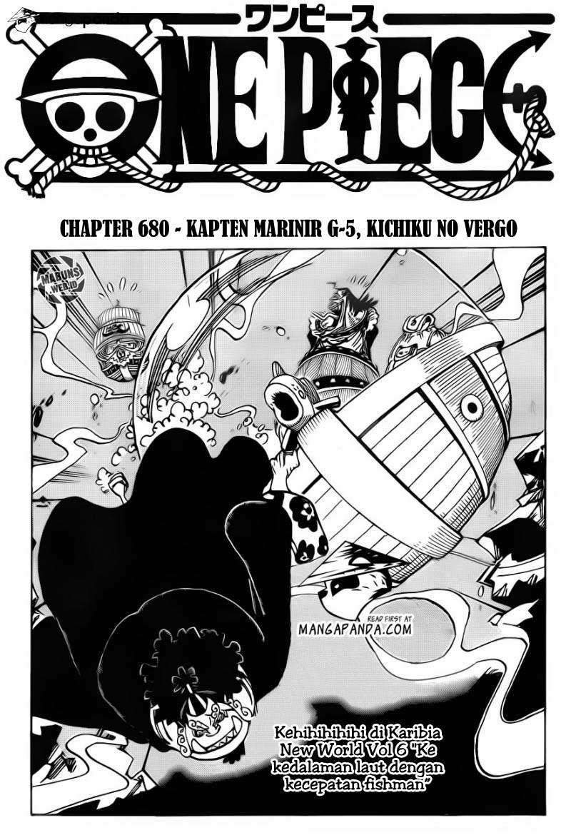 One Piece — Chapter 680, halaman 2