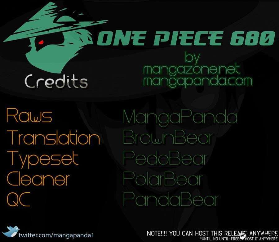 One Piece — Chapter 680, halaman 20