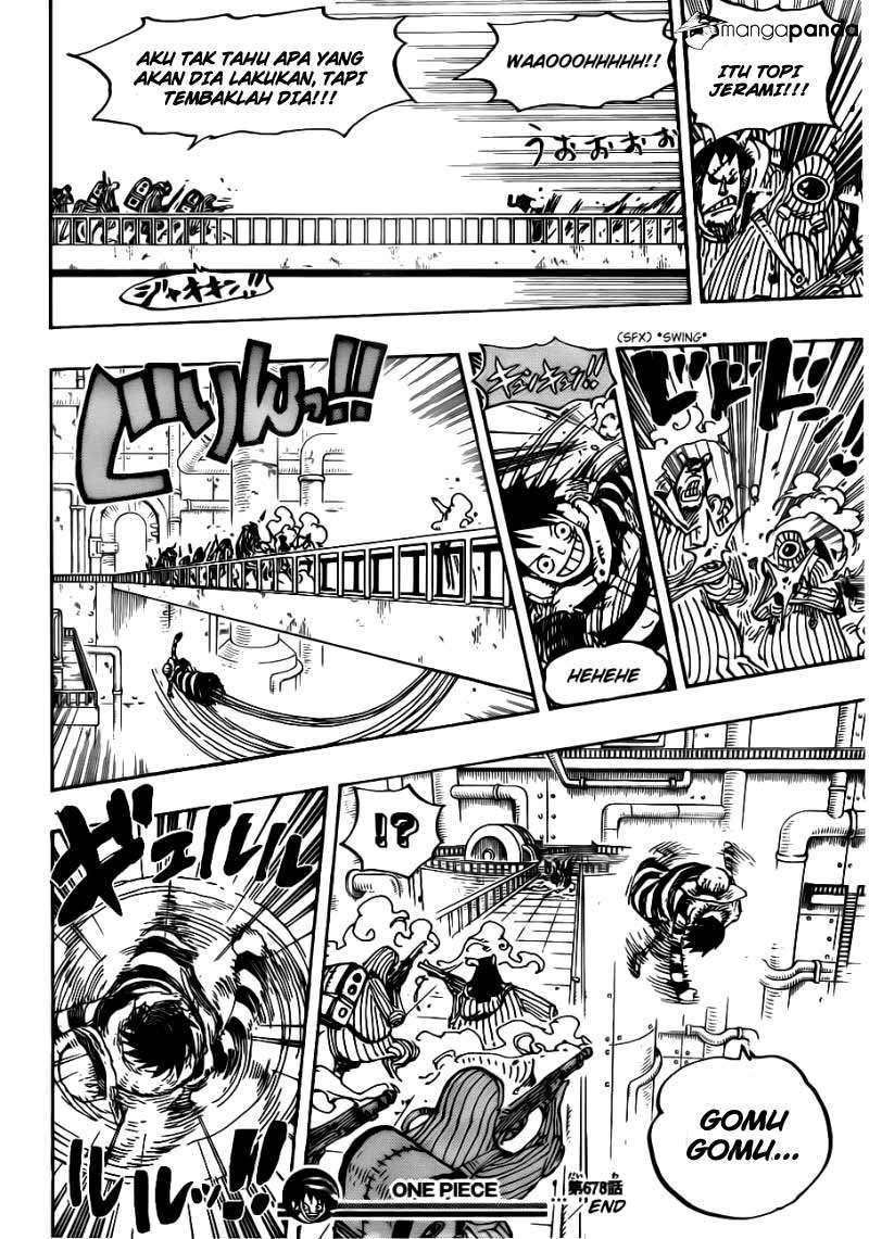 One Piece — Chapter 678, halaman 16