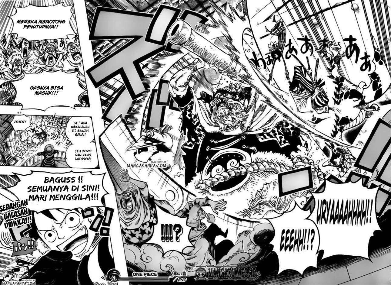 One Piece — Chapter 677, halaman 17