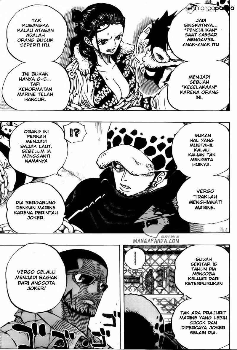 One Piece — Chapter 673, halaman 17